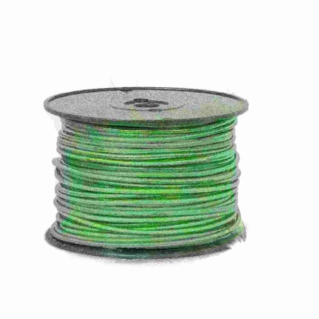 8 AWG Gauge Primary Wire, Stranded Hook Up Wire, 25 Ft Length, Green, 0.1285 Diameter, 60 Volts
